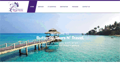 Desktop Screenshot of butterflytoursntravel.com