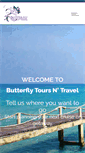 Mobile Screenshot of butterflytoursntravel.com
